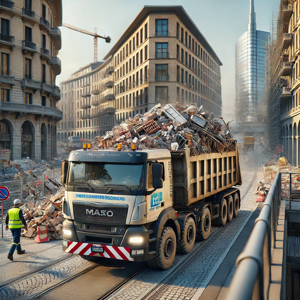 Smaltimento Macerie Edili Piazza Gae Aulenti Milano